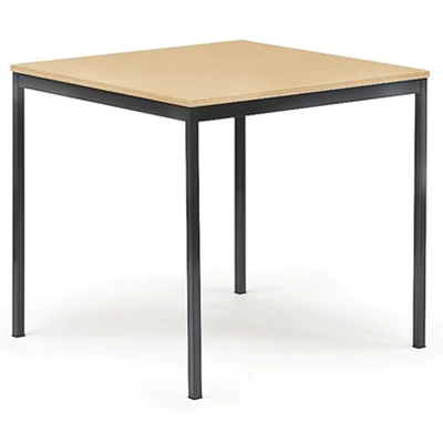 Konferenztisch BASE MODUL 800 x 720 x 800 mm (B x H x T) Spanplatte, melaminharzbeschichtet Farbe der Tischplatte: buche