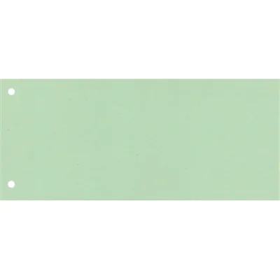 Trennstreifen 10,5x24cm Karton grün 100 St./Pack. Trennstreifen 10,5x24cm Karton grün 100 St./Pack.
