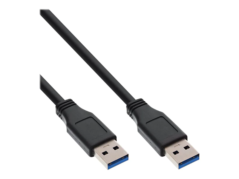 InLine USB 3.2 Gen.1 Kabel - A an A - schwarz - 2m 35220