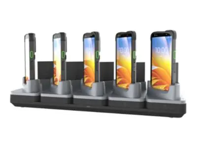 Zebra Handheld-Ladegerät-Kit - mit Batterieladegerät - Ausgangsanschlüsse: 5 - 48.3