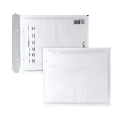 AIRPRO Luftpolstertasche W/15 mit Haftklebung, Lochung für Klammer Kraftpapier weiß 100 St./Pack. AIRPRO Luftpolstertasche W/15 mit Haftklebung, Lochung für Klammer Kraftpapier weiß 100 St./Pack.