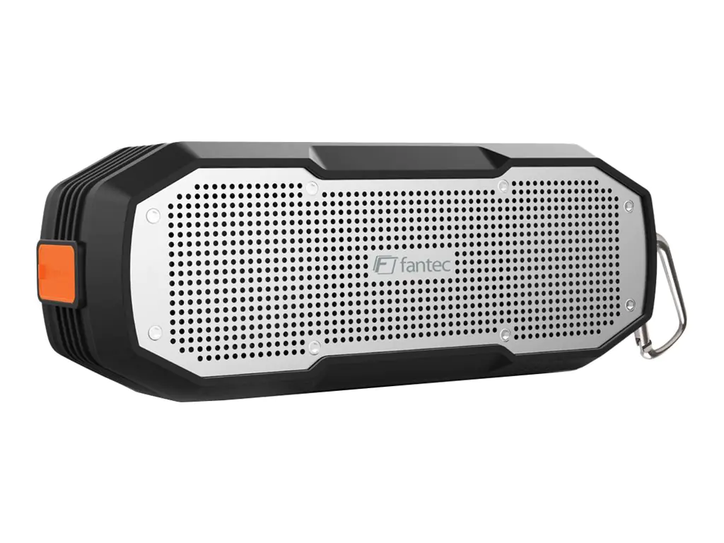Fantec Novi T30 - Lautsprecher - tragbar - kabellos - Bluetooth - 10 Watt - Silber