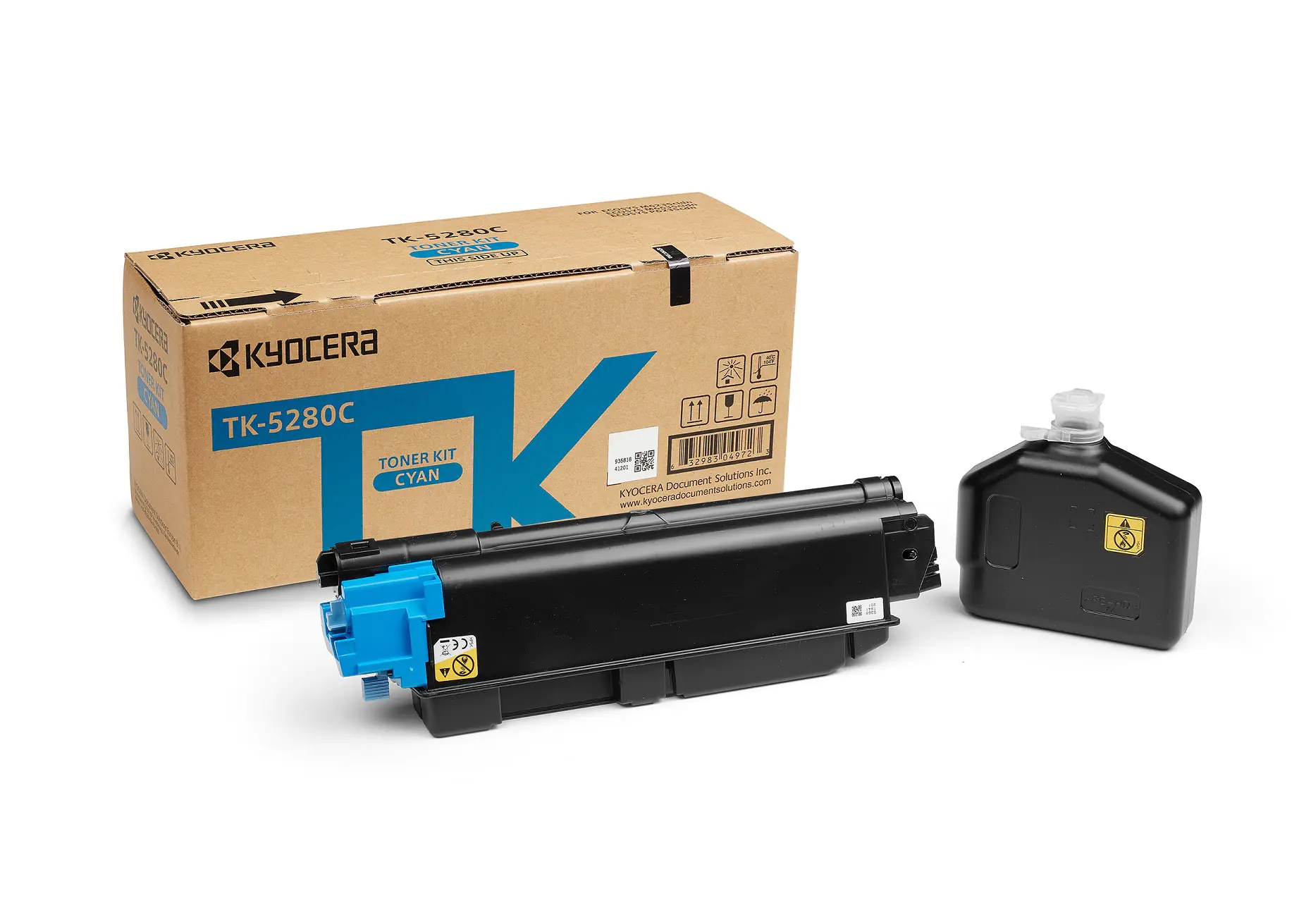 Kyocera TK 5280C - Cyan - original - Tonersatz - für ECOSYS M6235cidn, M6235CIDN/KL3, M6635cidn, M6635CIDN/KL3, P6235cdn, P6235CDN/KL3 Kyocera TK 5280C - Cyan - original - Tonersatz - für ECOSYS M6235cidn, M6235CIDN/KL3, M6635cidn, M6635CIDN/KL3, P6235cdn, P6235CDN/KL3