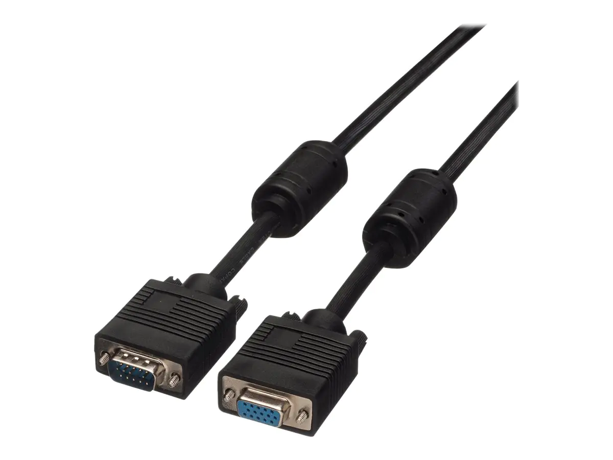 Roline High Quality - VGA-Verlängerungskabel - HD-15 (VGA) (M) zu HD-15 (VGA) (W) - 20 m