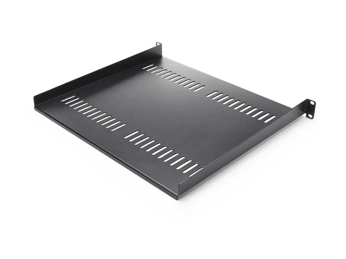 StarTech.com 2er-Pack 1HE 19 Zoll Serverrack Fachboden/Ablage, 40cm Tief - Rack - Regal -