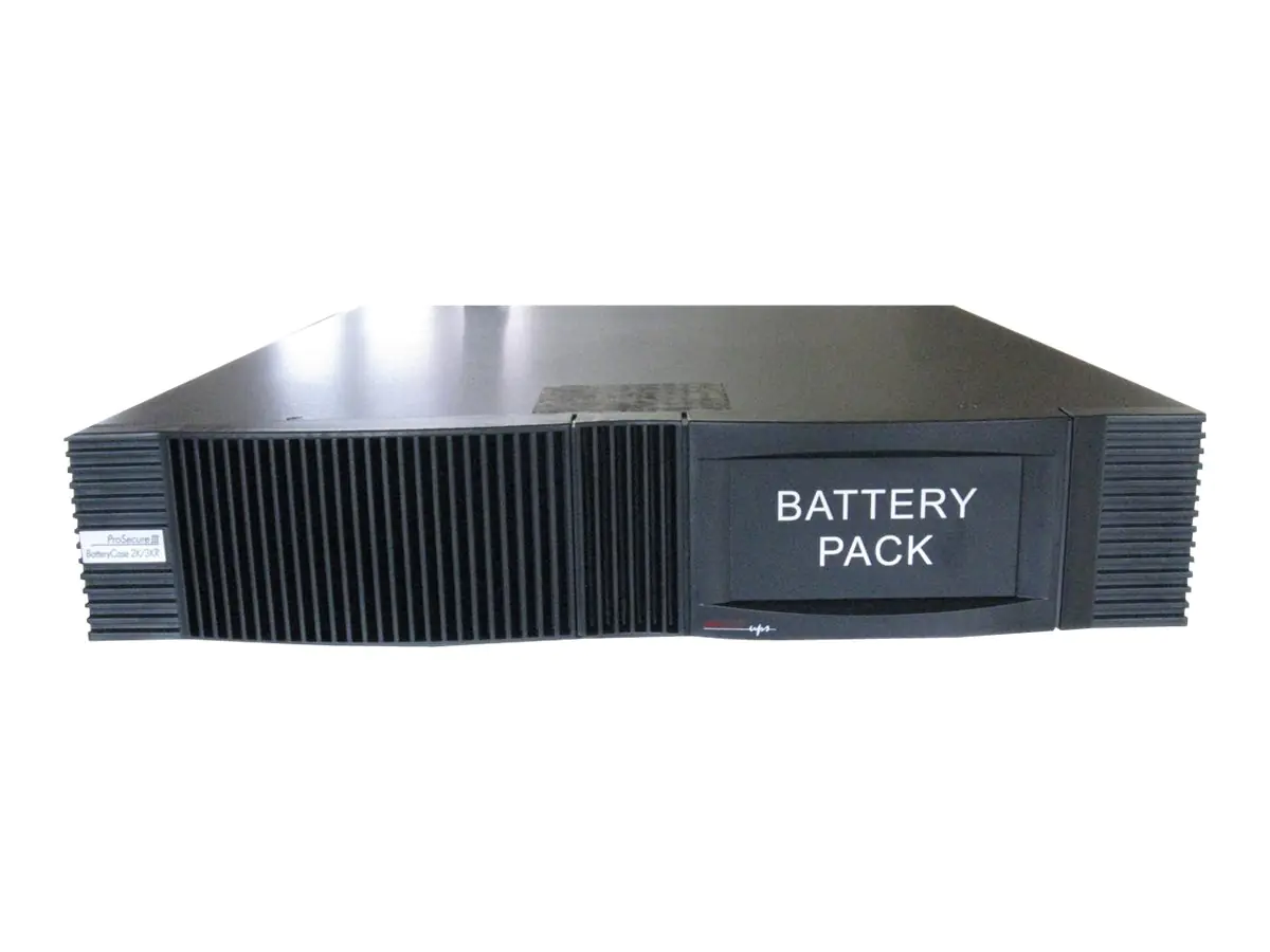 Roline ProSecure III Battery Pack 3000RM2U - USV-Akku - 2U - 48.3 cm (19") - Schwarz - für ProSecure III 3000 RM2HE