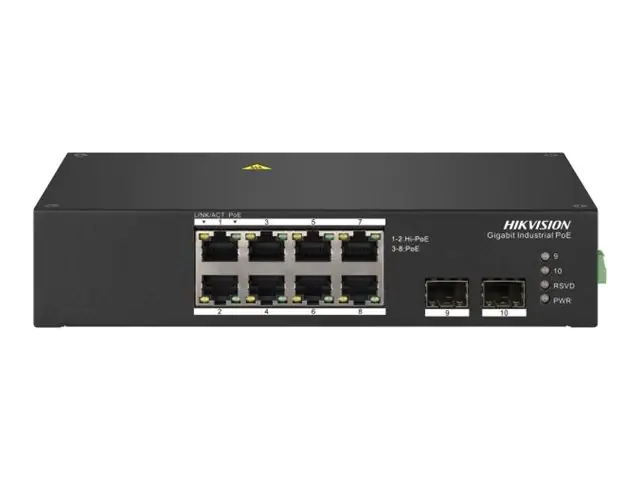 Hikvision DS-3T1310P-SI/HS - Switch - managed - 8 x 10/100 (PoE) 301802343