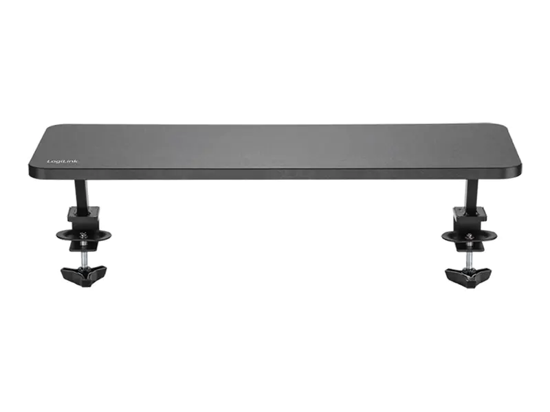 LogiLink Aufstellung - Riser - für Monitor - 650 mm lang - Stahl, Graukarton, Kunststoff - Schwarz - Bildschirmgröße: 33-81.3 cm (13"-32") BP0153