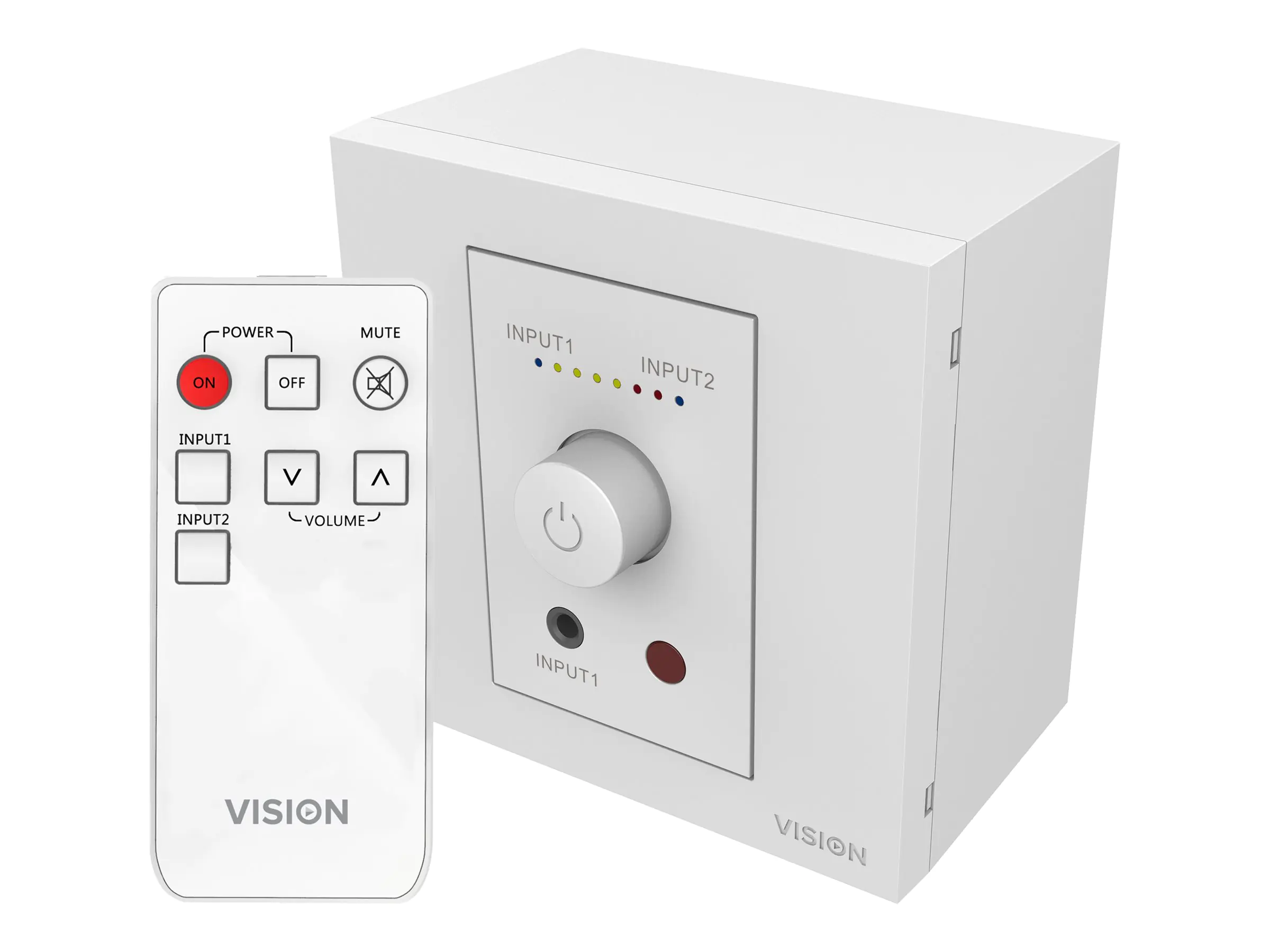 Vision TC3-AMP - Verstärker - 50 Watt (Gesamt) - weiß