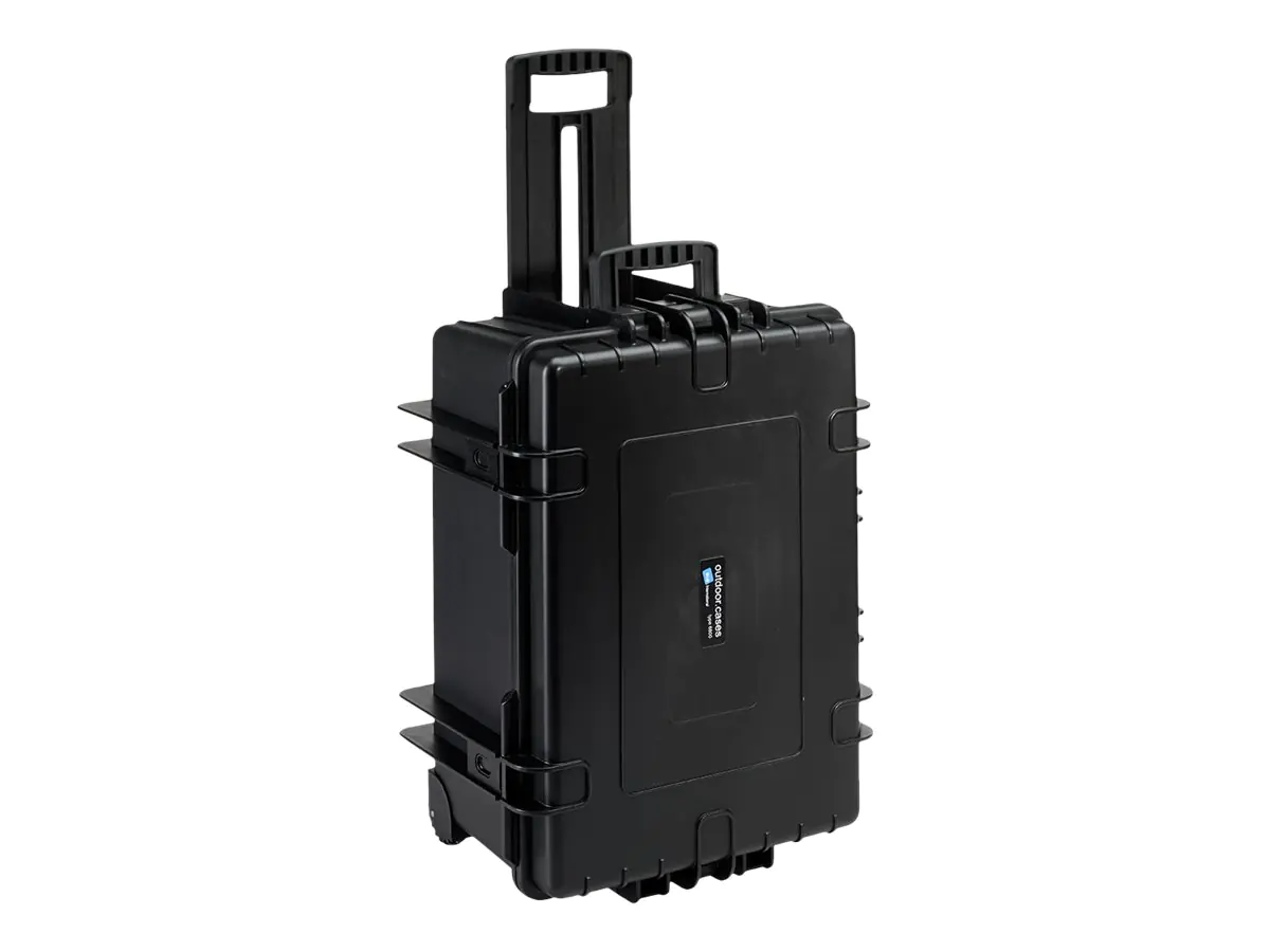 B&W outdoor.case type 6800 - Hartschalentasche - Polypropylen - Schwarz
