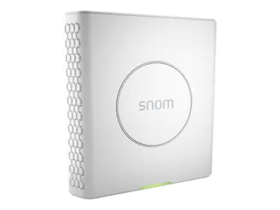 snom M900 - Basisstation für schnurloses Telefon/VoIP-Telefon - DECT\GAP\WLAN - SIP, SIP v2 - weiß