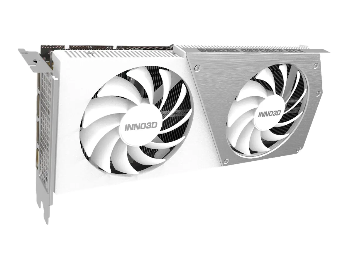 Inno3D GeForce RTX 4060Ti Twin x2 OC - Grafikkarten - GeForce RTX 4060 Ti - 16 GB GDDR6 - PCIe 4.0 x8 - 3 x DisplayPort, HDMI - weiß