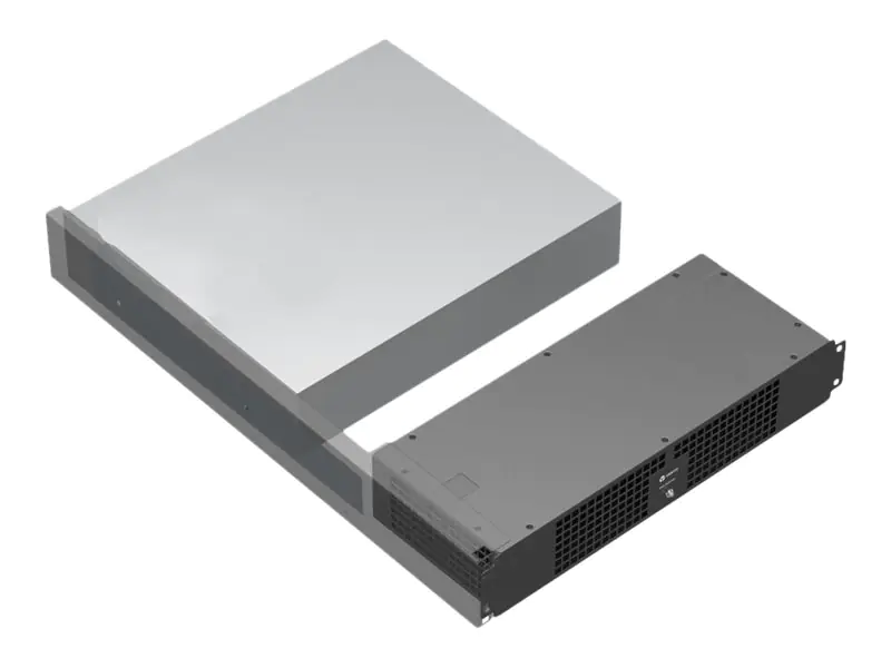 Vertiv Geist SwitchAir - Aktives Rack-Luftansaugsystem - Schwarz - 2U