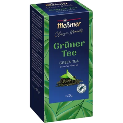 Meßmer Tee Classic Moments Grüner Tee 25 Btl./Pack. Meßmer Tee Classic Moments Grüner Tee 25 Btl./Pack.