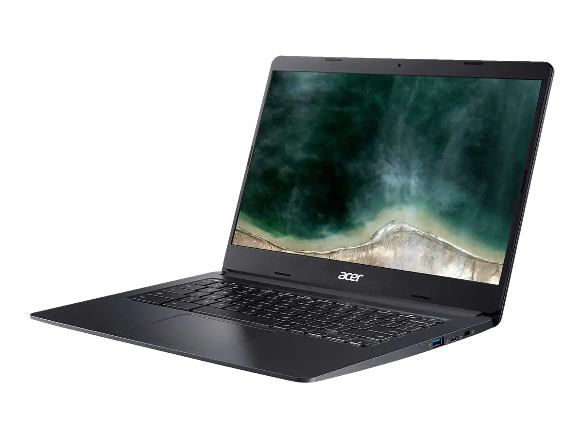 Acer Chromebook 314 C933-C5R4 - Intel Celeron N4120 / 1.1 GHz - Chrome OS - UHD Graphics 600 - 8 GB RAM - 64 GB eMMC - 35.56 cm (14") IPS 1920 x 1080 (Full HD) - Wi-Fi 5 - Charcoal Black - kbd: Deutsch
