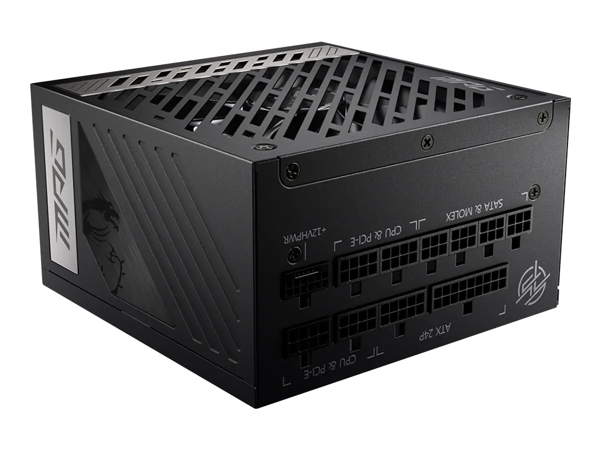 MSI MPG A1000G PCIE5 - Netzteil (intern) - ATX12V 306-7ZP7C11-CE0