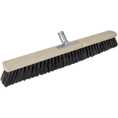 Saalbesen Haarmischung 60cm m.Metallstielhalter