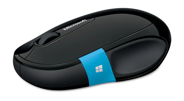 Microsoft Sculpt Comfort Mouse - Maus - Für Rechtshänder - optisch - 6 Tasten - kabellos - Bluetooth 3.0 - Schwarz
