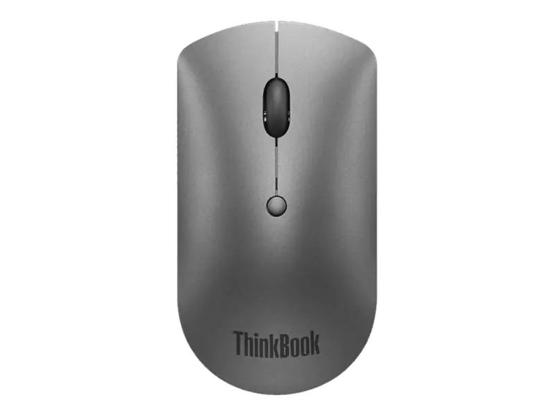 Lenovo ThinkPad Silent - Maus - rechts- und linkshändig - optisch blau - 3 Tasten - kabellos - Bluetooth 5.0 - Iron Gray - retail Lenovo ThinkPad Silent - Maus - rechts- und linkshändig - optisch blau - 3 Tasten - kabellos - Bluetooth 5.0 - Iron Gray - retail