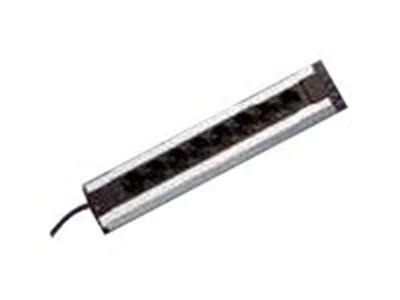 Rittal Socket Strip - Steckdosenleiste - Wechselstrom 230 V - Eingabe, Eingang Stromversorgung - Ausgangsanschlüsse: 8 - 48.3 cm (19") - 2 m Schnur