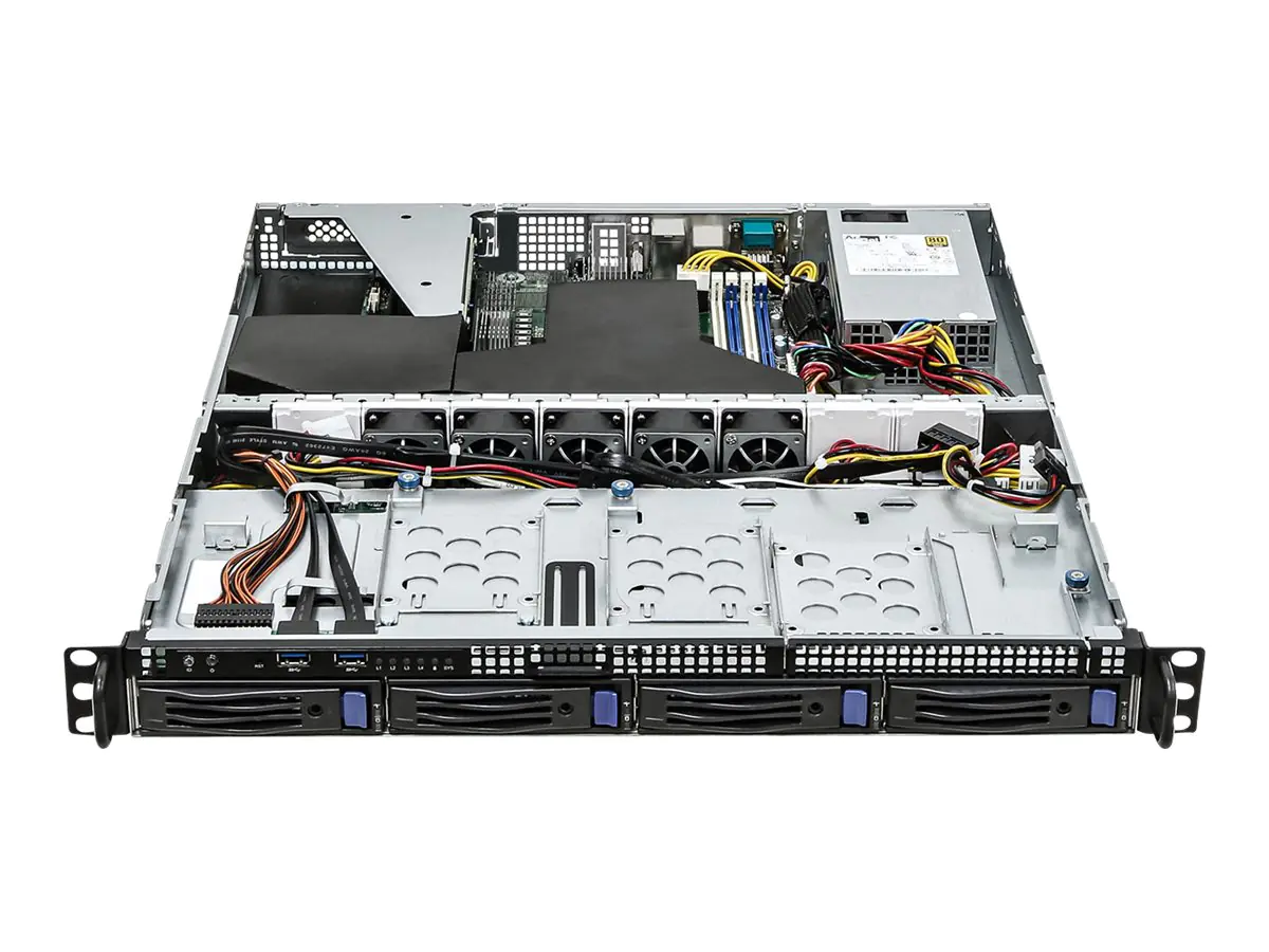 ASRock Rack 1U4LW-X570 - Server - Rack-Montage - 1U - 1-Weg - keine CPU - RAM 0 GB - SATA - Hot-Swap 8.9 cm (3.5")