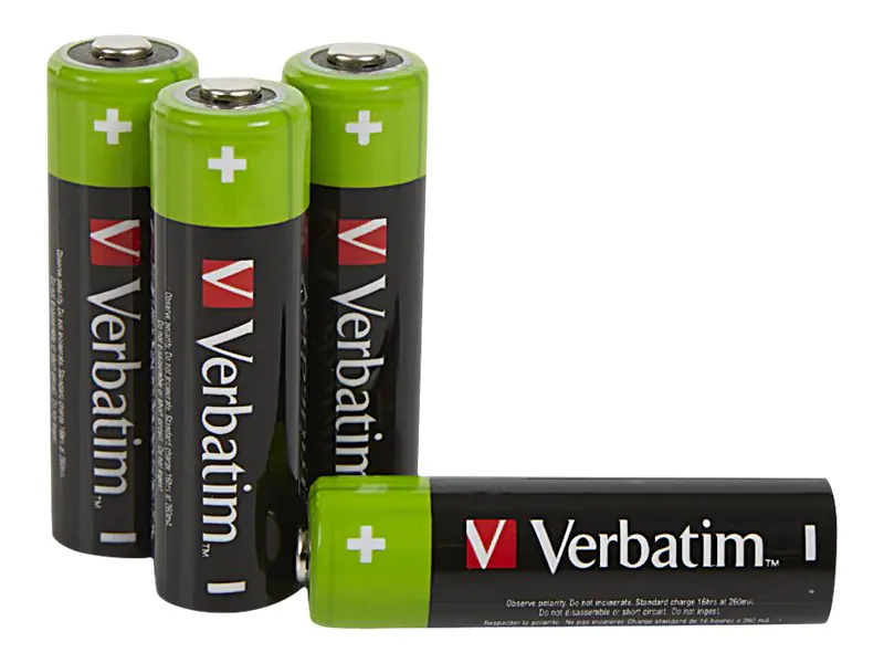 Verbatim Premium - Batterie 4 x AA / HR6 - NiMH - (wiederaufladbar) - 2500 mAh