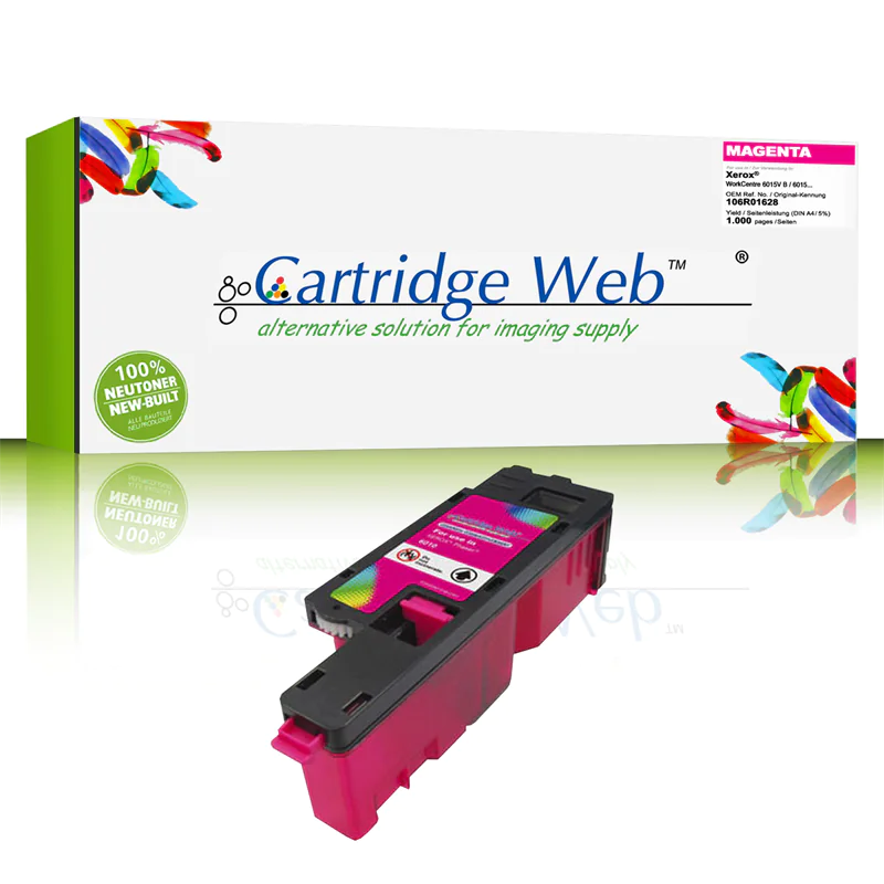 CartridgeWeb Toner kompatibel zu Xerox 106R01628 magenta 1.000 Seiten