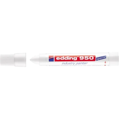 edding Industriemarker 950 4-950049 10mm Pastenspitze weiß edding Industriemarker 950 4-950049 10mm Pastenspitze weiß