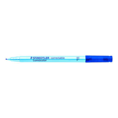 STAEDTLER Folienstift Lumocolor correctable 305 F-3 0,6mm blau STAEDTLER Folienstift Lumocolor correctable 305 F-3 0,6mm blau