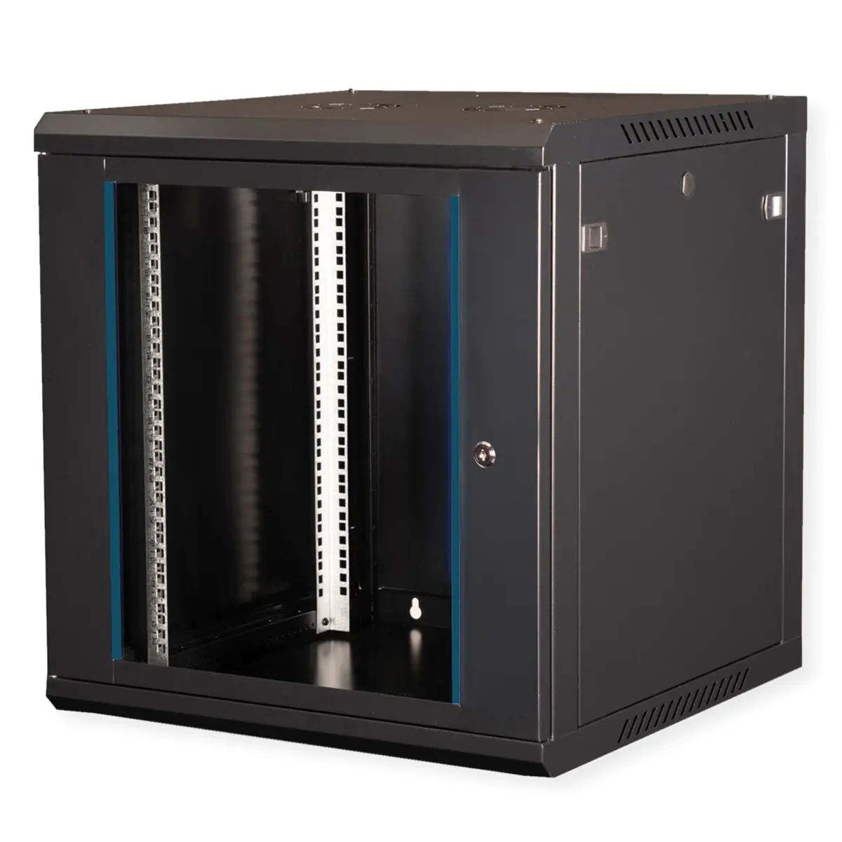 VALUE 19-Zoll Wandgehäuse 600x600mm schwarz Bausatz - Wandgehäuse