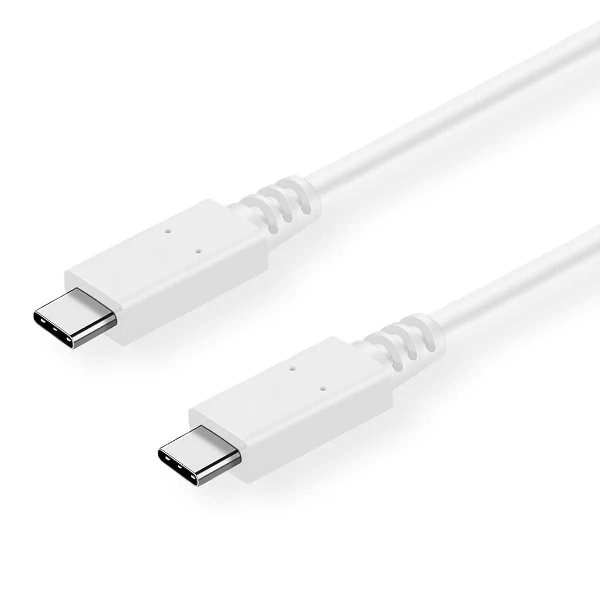 VALUE - USB-Kabel - 24 pin USB-C (M) zu 24 pin USB-C (M) - USB 3.2 Gen 2 - 20 V - 5 A - 1 m - unterstützt Stromversorgung, bis zu 10 Gbps Datentransferrate, E-marker, bis zu 100W Ladeleistung - weiß VALUE - USB-Kabel - 24 pin USB-C (M) zu 24 pin USB-C (M) - USB 3.2 Gen 2 - 20 V - 5 A - 1 m - unterstützt Stromversorgung, bis zu 10 Gbps Datentransferrate, E-marker, bis zu 100W Ladeleistung - weiß