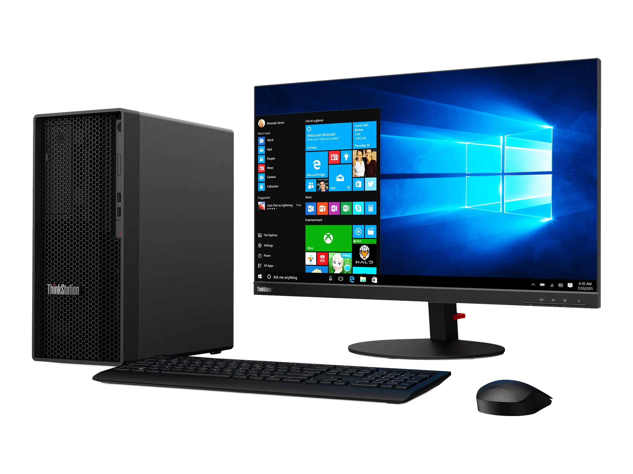 Lenovo ThinkStation P350 30E3 - Tower - 1x Core i9 11900K / 3.5 GHz - vPro - RAM 32 GB - 30E30019GE