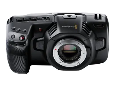 Blackmagic Pocket Cinema Camera 4K - Camcorder - 4K / 60 BpS - nur Gehäuse - Flash-Karte - Bluetooth