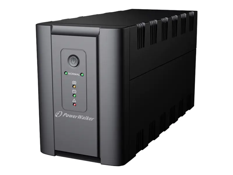 PowerWalker VI 2200 IEC - USV - Wechselstrom 220/230/240 V - 1100 Watt - 2200 VA - 9 Ah - USB - Ausgangsanschlüsse: 6 - Schwarz