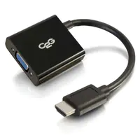 C2G HDMI to VGA Adapter - HDMI to VGA Converter - M/F - Videokonverter - HDMI - VGA - Schwarz