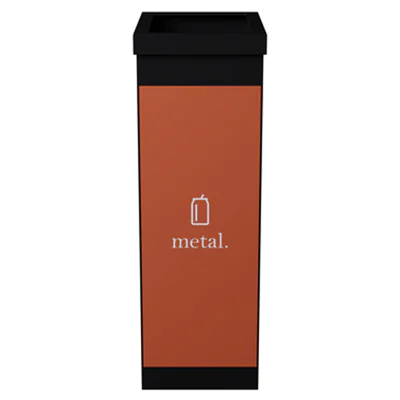 Paperflow Abfallsammelsystem 36,6 x 76 x 26,3 cm (B x H x T) 60l 1 Sortierfach Polystyrol schwarz/orange Paperflow Abfallsammelsystem 36,6 x 76 x 26,3 cm (B x H x T) 60l 1 Sortierfach Polystyrol schwarz/orange