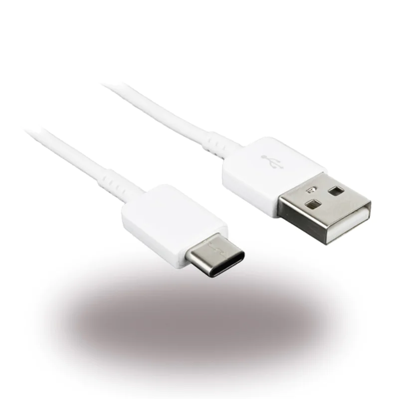 Samsung Ladekabel Datenkabel - USB auf Typ C 1.5m - Weiß - EP-DW700CWE