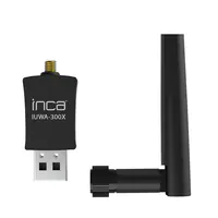 INCA IUWA-300X - 5 dBi - 2.4 - 2.4835 GHz - 5 dBi - Schwarz - USB - 1 Stück(e)