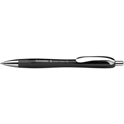 Schneider Kugelschreiber Slider Rave 0,7mm XB blau dokumentenecht Farbe des Schaftes: schwarz/schwarz Schneider Kugelschreiber Slider Rave 0,7mm XB blau dokumentenecht Farbe des Schaftes: schwarz/schwarz