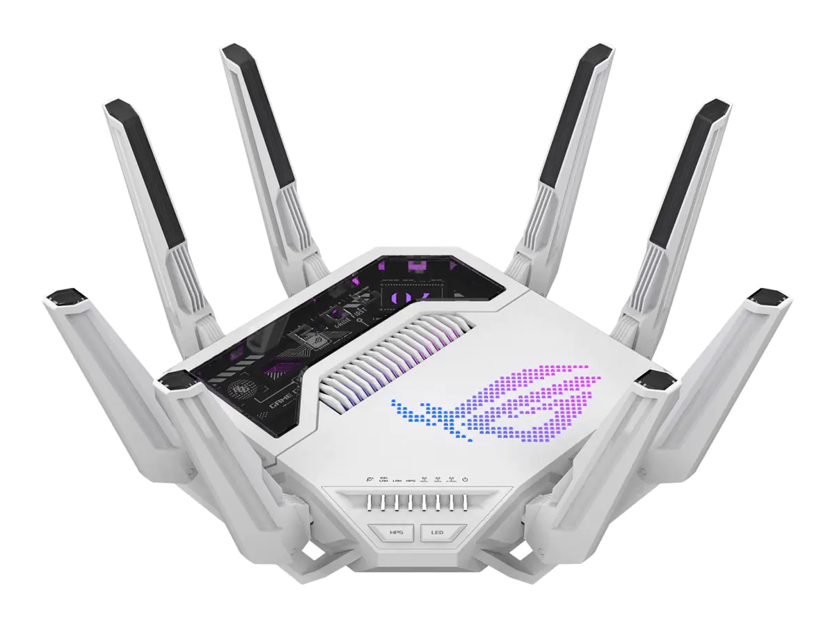 ASUS ROG Rapture GT-BE19000AI - Wireless Router 90IG09S0-MO9A0V