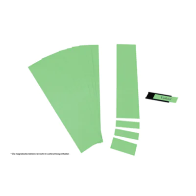 Ultradex Einsteckkarte C-Profil 7 x 1,7 cm (B x H) 190g/m² lind 170 St./Pack.