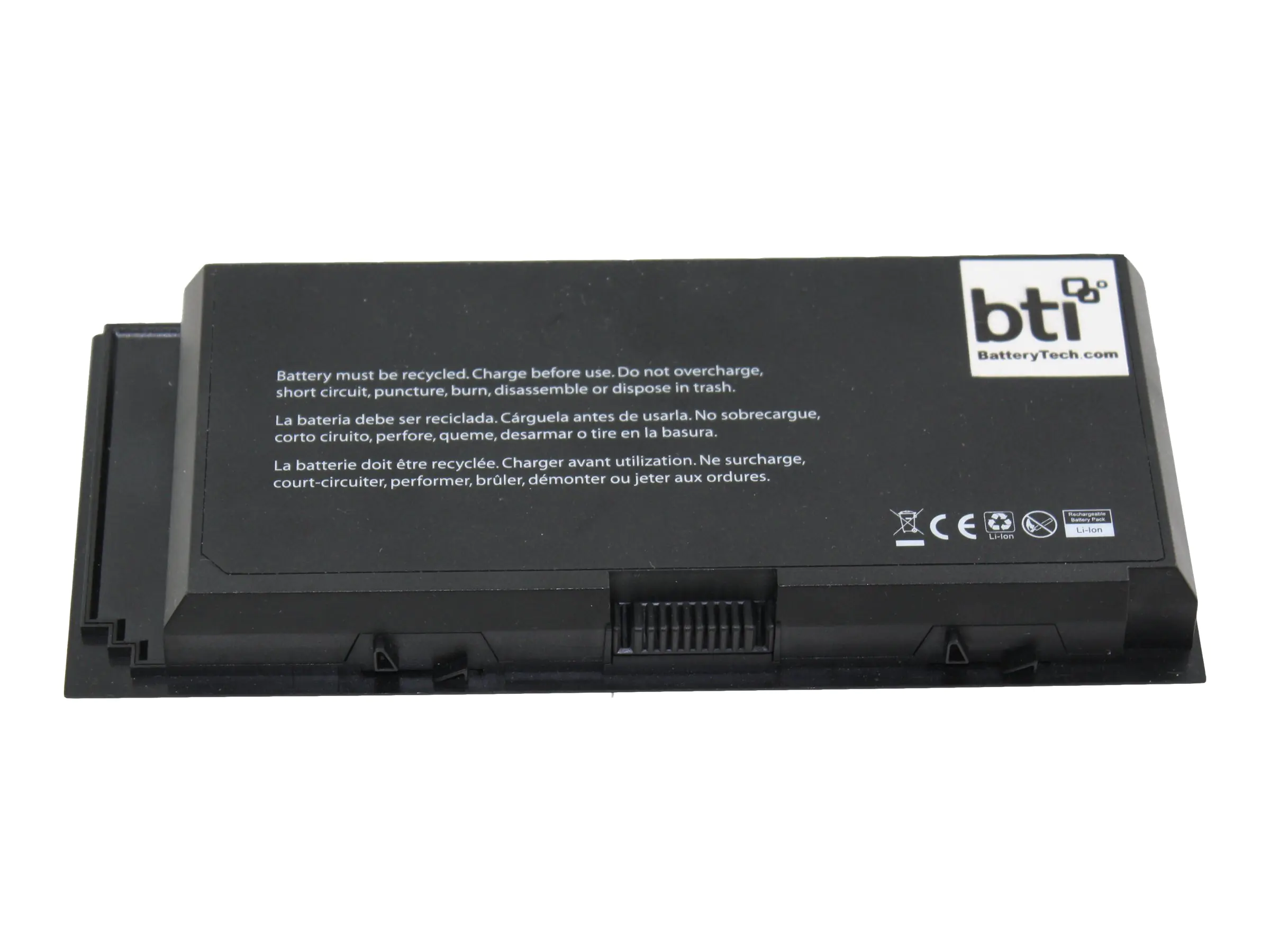 BTI DL-M4600X6 - Laptop-Batterie - Lithium-Ionen - 6 Zellen - 5600 mAh - Schwarz - für Dell Precision M4600, M4700, M6600, M6700
