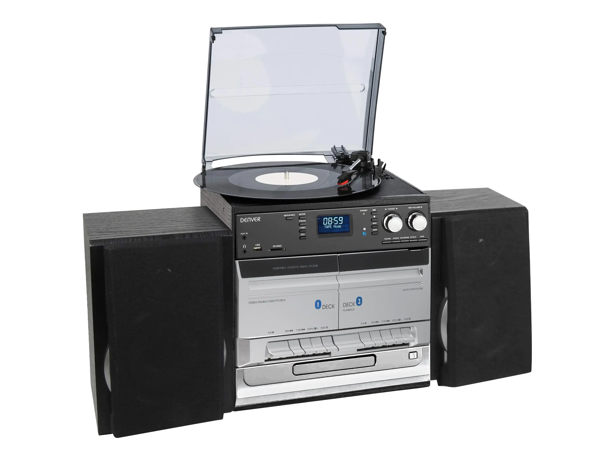DENVER MRD-166 - Audiosystem - 4 Watt (Gesamt)