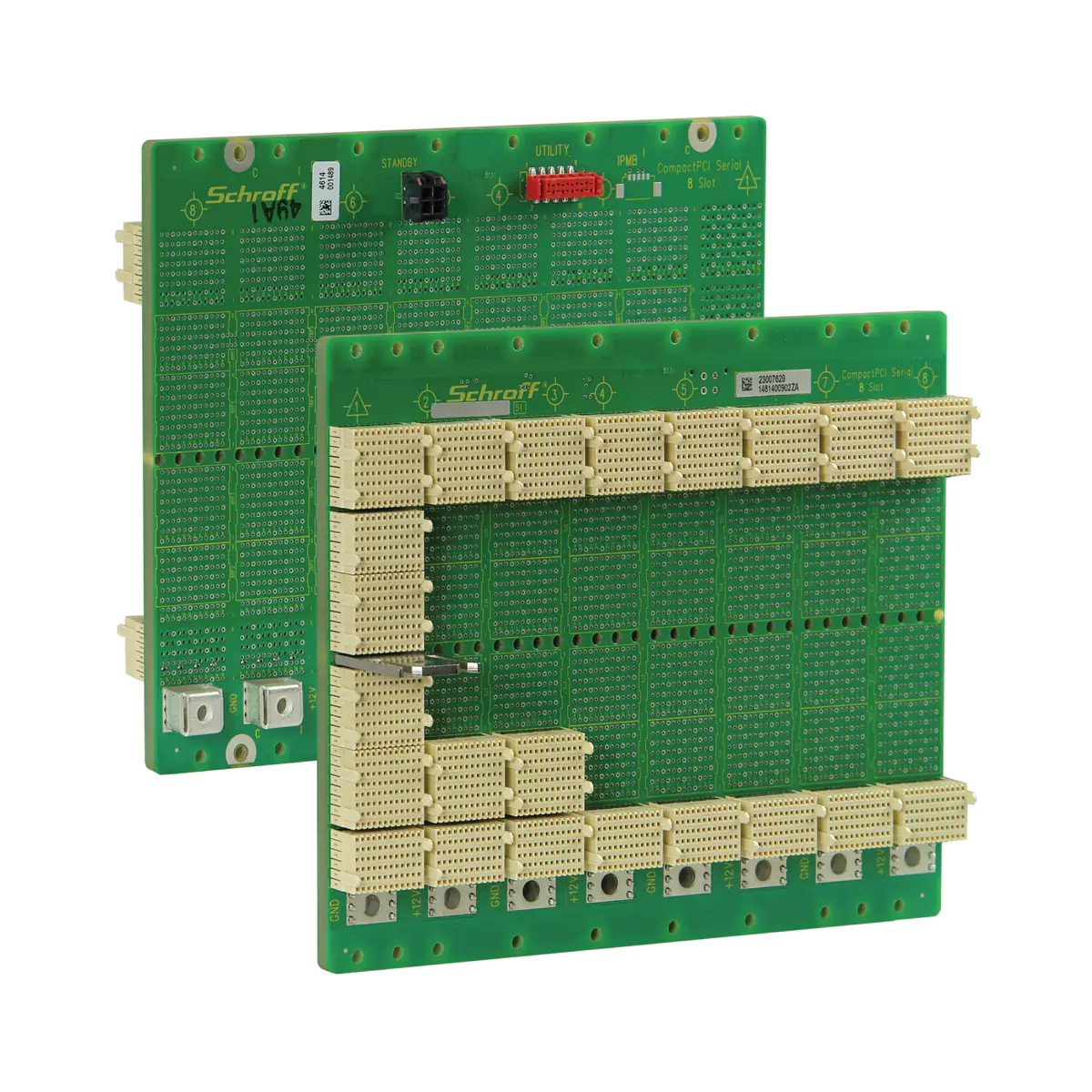 SCHROFF 23007628 19 Zoll CPCI Serielle Backplane - Rack-Zubehör