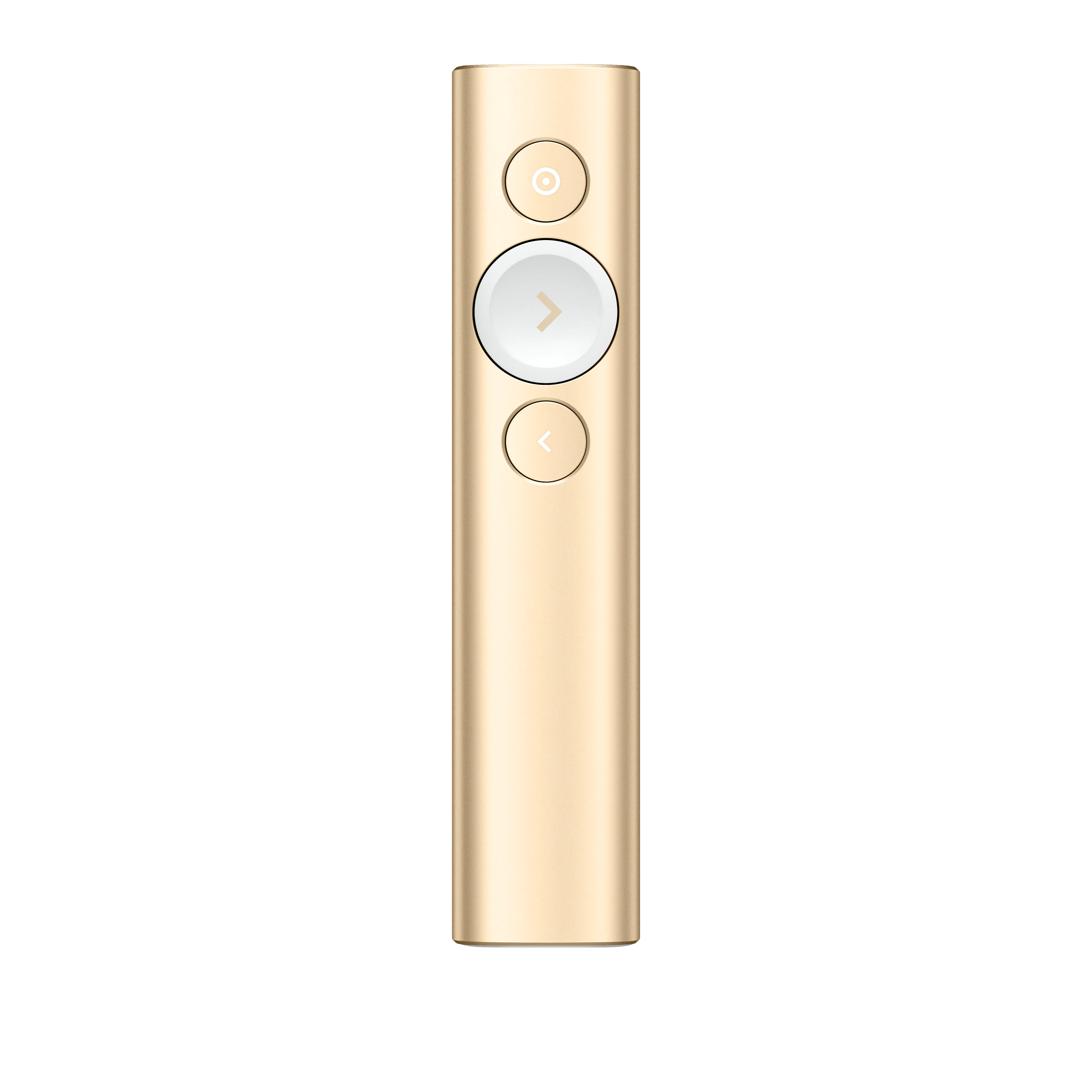 Logitech Spotlight - Präsentations-Fernsteuerung - 3 Tasten - Gold Logitech Spotlight - Präsentations-Fernsteuerung - 3 Tasten - Gold