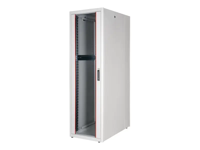 Equip Basic Flex Line - Schrank Netzwerkschrank - 600x1000 mm, mit Glastür, abnehmbare und