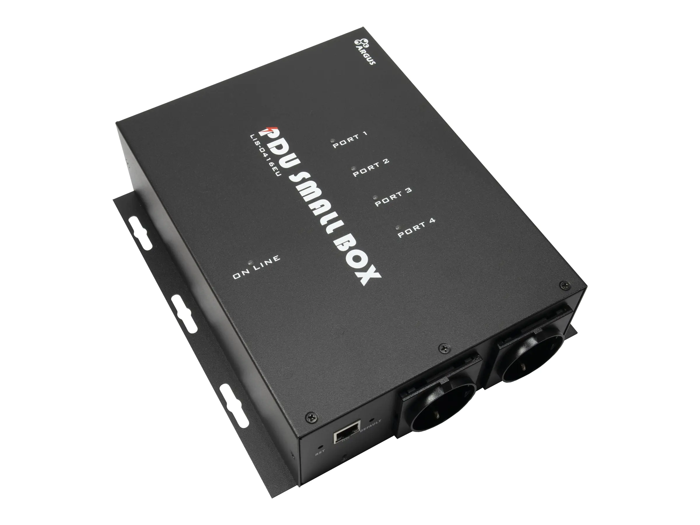 Inter-Tech SA-0416EU - Stromverteilungseinheit - Wechselstrom 100-240 V - 3680 Watt - Ethernet 10/100 - Eingabe, Eingang IEC 60320 C20 - Ausgangsanschlüsse: 4 (Typ F) 88887394