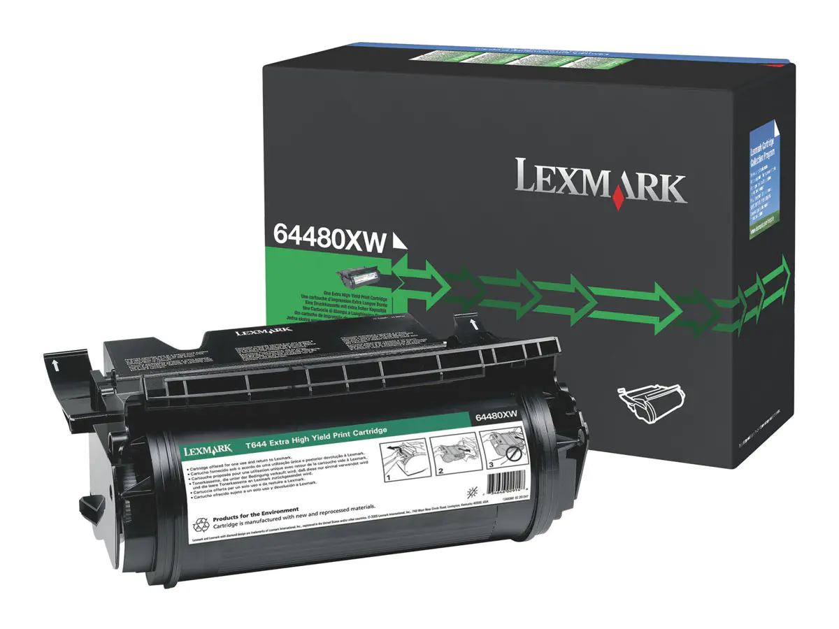 Lexmark - Besonders hohe Ergiebigkeit - Schwarz - Original - Tonerpatrone - für Lexmark T644, T644dn, T644dtn, T644n, T644tn