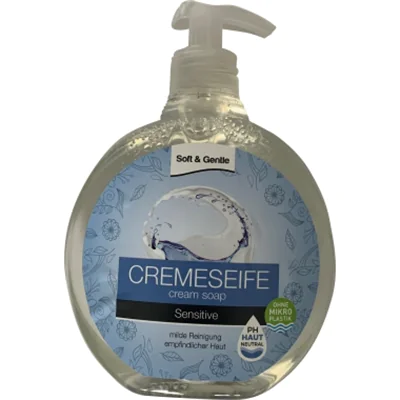 Soft & Gentle Cremeseife 201940 Lotion 500ml Soft & Gentle Cremeseife 201940 Lotion 500ml