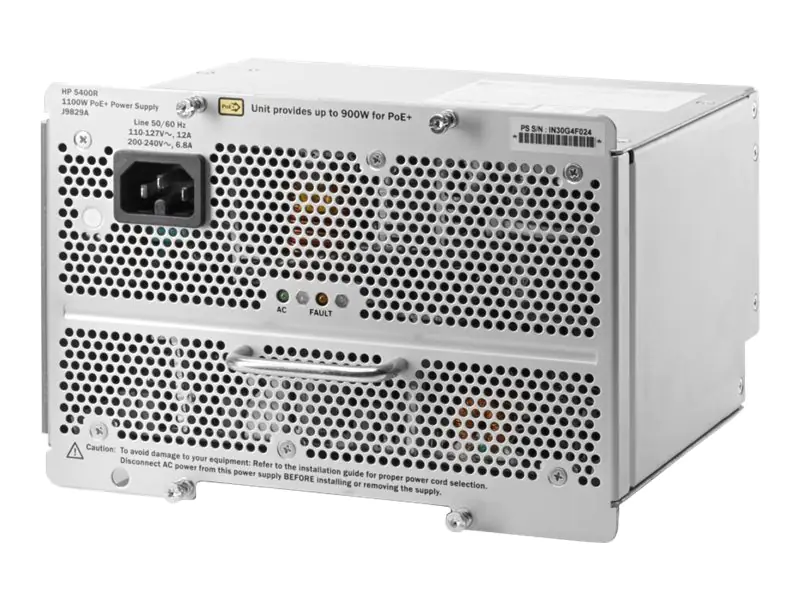 HPE Aruba - Netzteil (Plug-In-Modul) - 1100 Watt J9829A#ABB